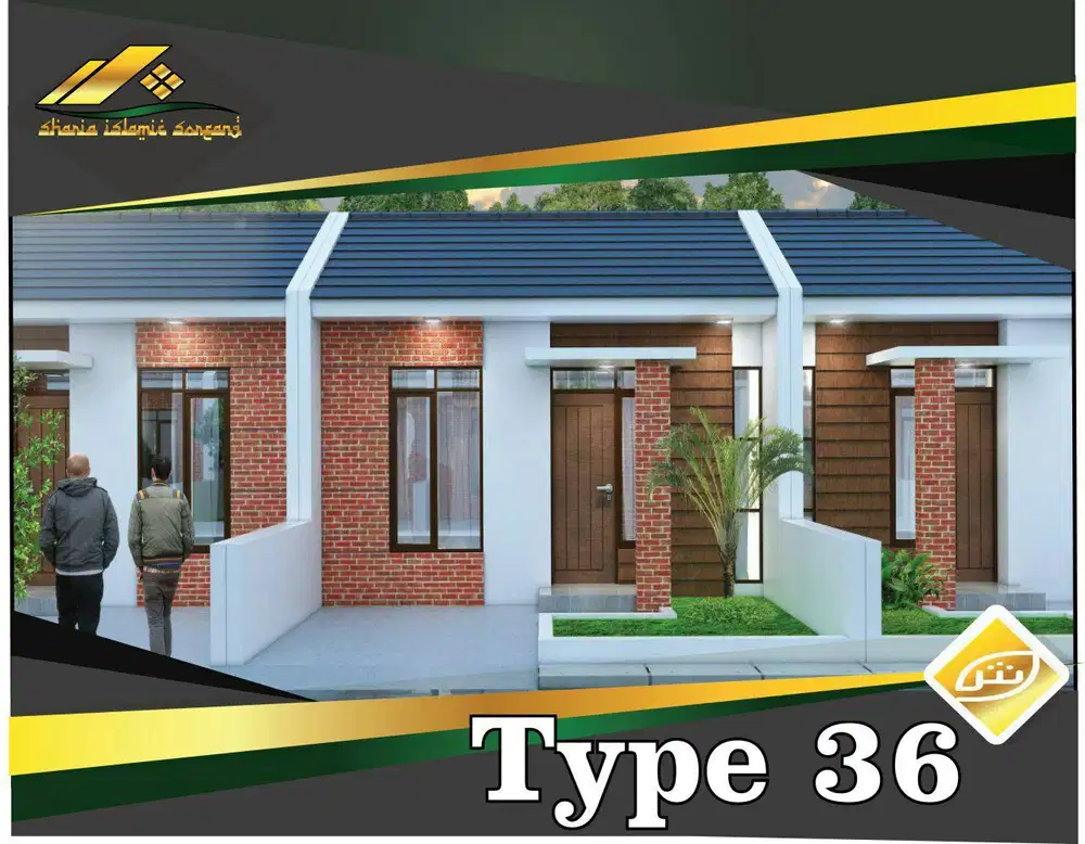 Rumah Syariah MURAH DP suka-suka dan Dekat Tol SOROJA BANDUNG