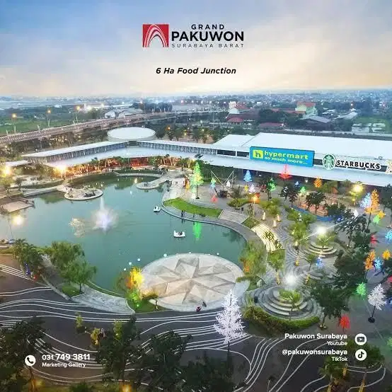 Dijual Tanah Murah Strategis di Grand Pakuwon Negi sampai DeL
