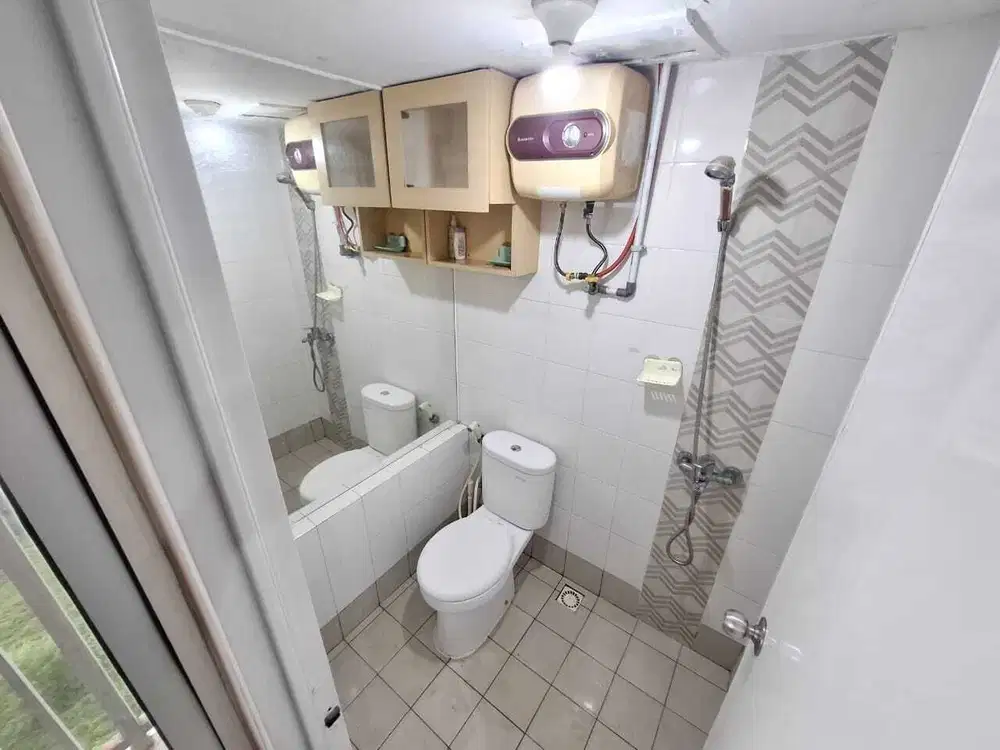 Bulanan Studio Furnished WaterHeater Apartemen Bassura City