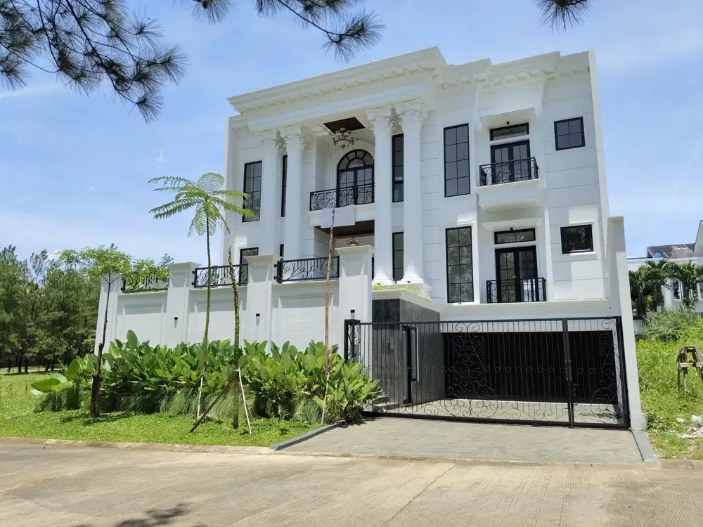 Rumah Baru Hook Type White House Minimalis Klasik Di Sentul City