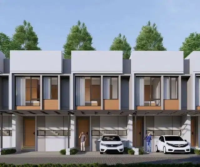 RUMAH 2 LANTAI SIAPHUNI DKT PONDOK CABE