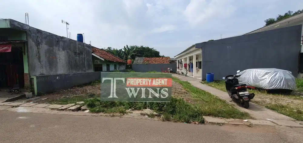 dijual tanah datar di wanaherang belakang legenda wisata cibubur