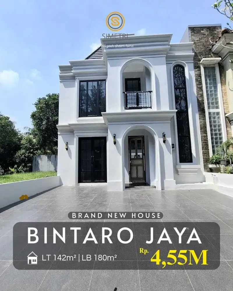 Dijual   Rumah Brand New Dengan Swimming pool