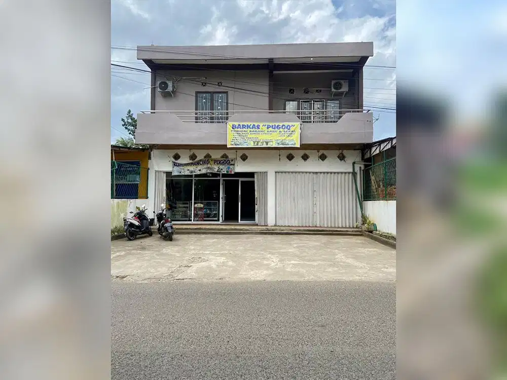 DIJUAL RUKO + GUDANG JALAN SAPTA MARGA KALIDONI PALEMBANG