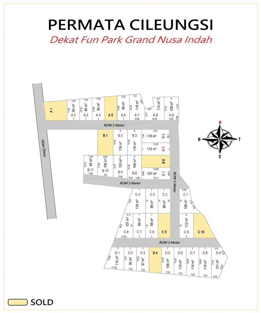Kavling dekat fasilitas umum, pendidikan, dan pembelanjaan