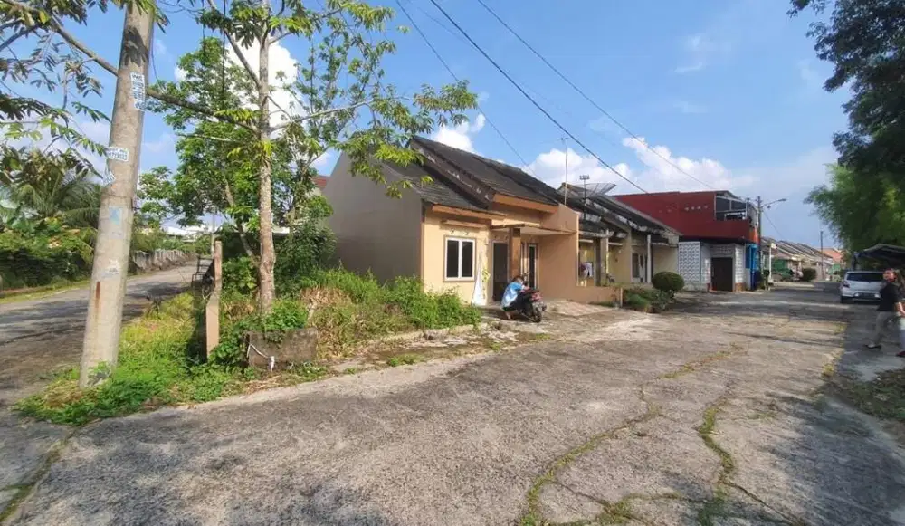 di jual cepat rumah murah hook di komplek mustika perdana palembang