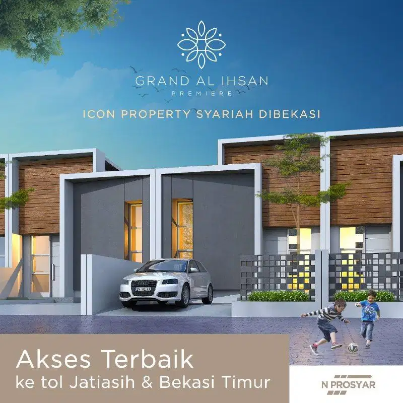 Rumah Syariah Murah Di Kota Bekasi, Cuma 5 Menit Dari Tol Bekasi Timur