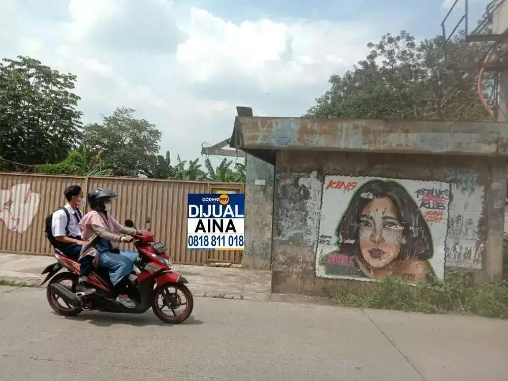 Dijual tanah strategis Raya Kelapa Dua cimanggis Depok