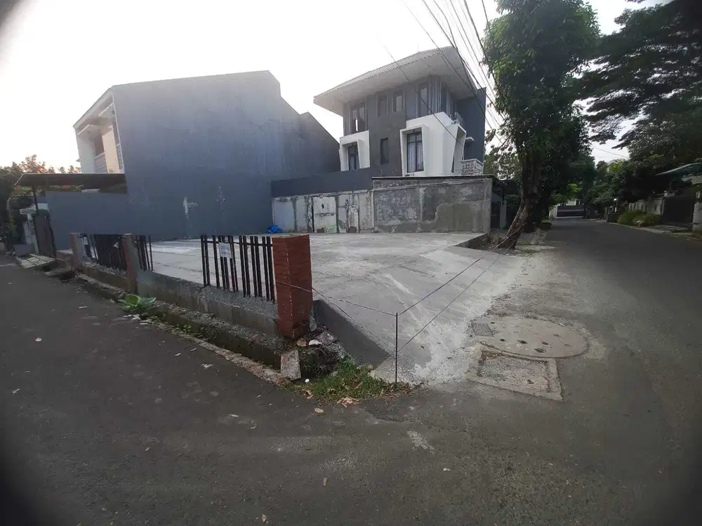 Z80 Dijual Tanah Hoek 165 m2 di Komplek Pasar Minggu Jakarta Selatan