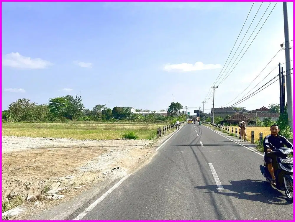 Dekat Kampus UMY, Tepi Jalan Utama Sidokarto, Kavling SHM Siap Bangun