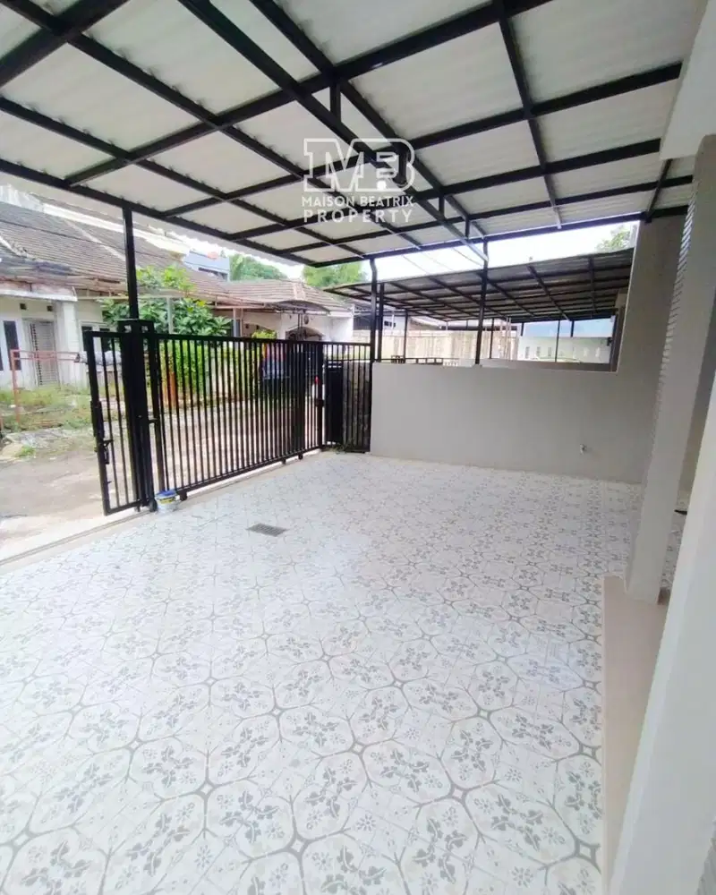 DIJUAL RUMAH 1LANTAI,RAPI DAN BARU DIBAWAH 1,5M NUSALOKA BSD