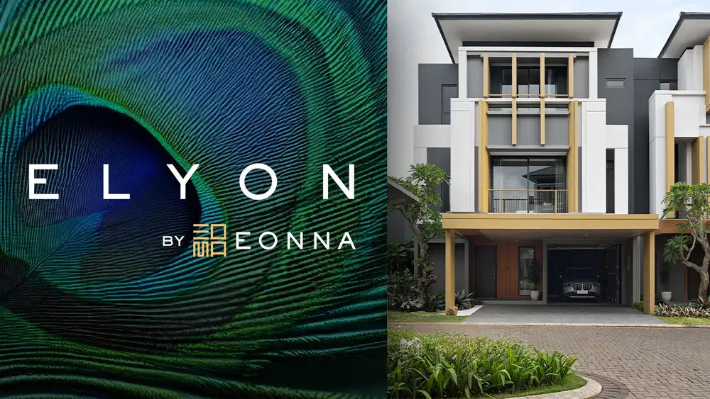 Dijual Hunian Mewah 3 Lantai Elyon @Eonna di BSD City, Tangerang