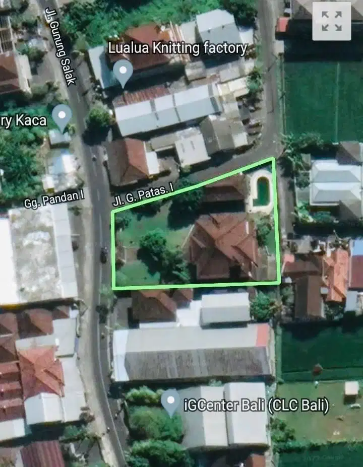 Tanah raya gunung salak denpasar