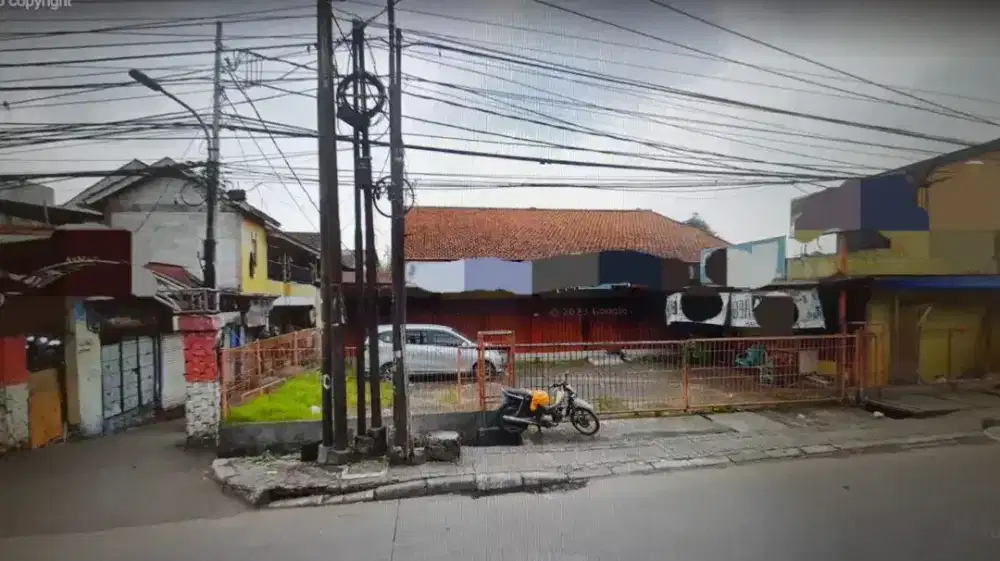 Jual Bangunan Hitung Tanah di Jalan Raya Bogor Kramat Jati Jaktim