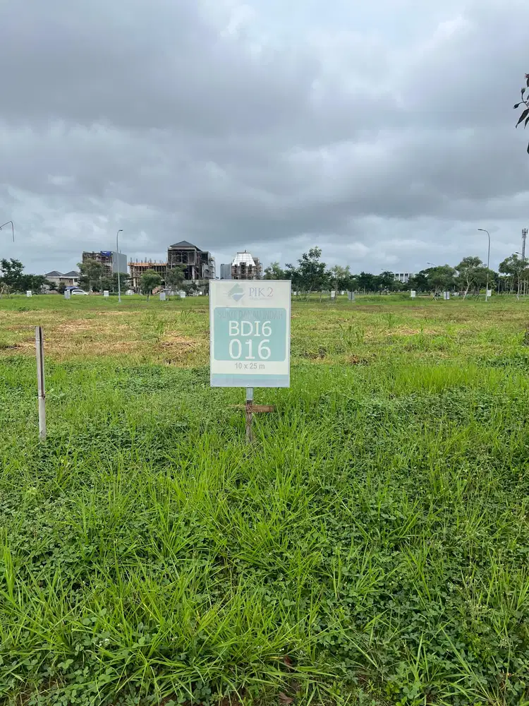 Kavling bukit danau indah pik 2