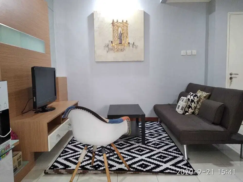 Disewakan Apartemen Sudirman Park Middle Floor 2BR Furnished View City
