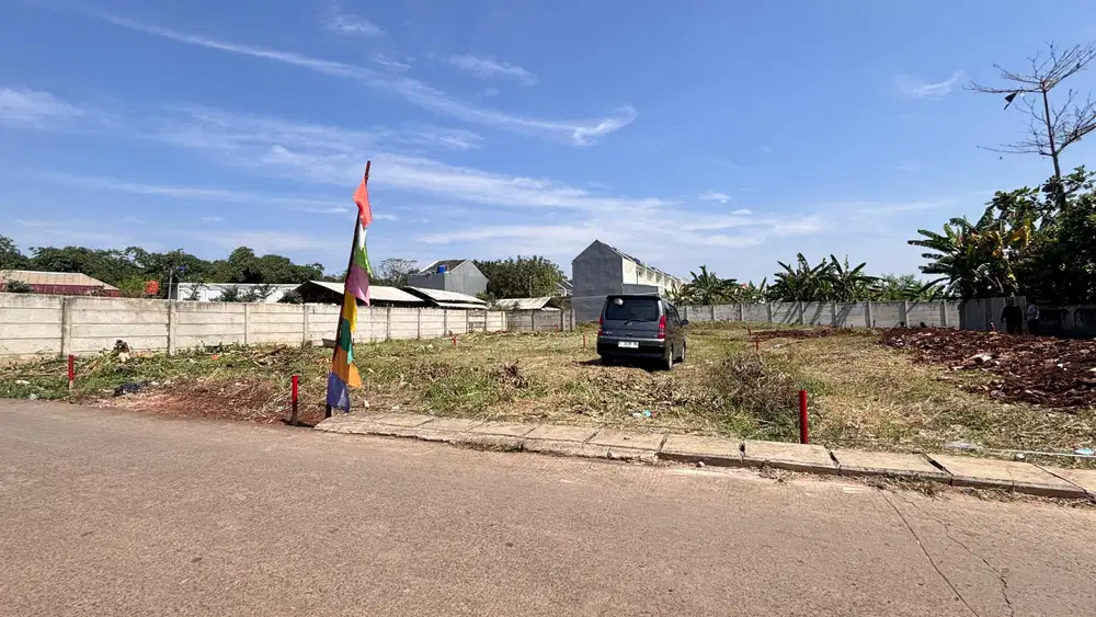 Lahan Kavling dekat Jl.Transyogi Cibubur Belakang Perum.CBD Bisa Cicil