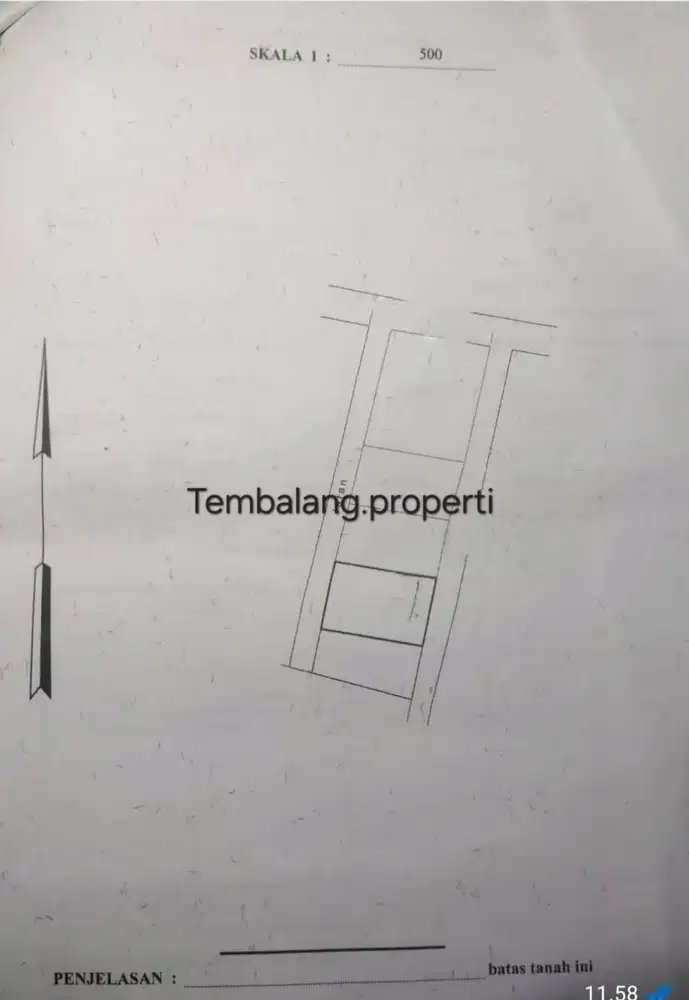 Tanah Tembalang  Bonus Rumah Undip
