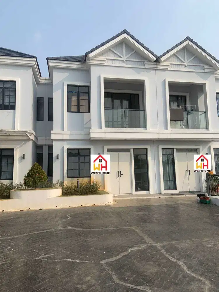 DIJUAL RUMAH LAVON 2 CLUSTER VIRIDIA TYPE F DOUBLE DEKKER. SIAP HUNI