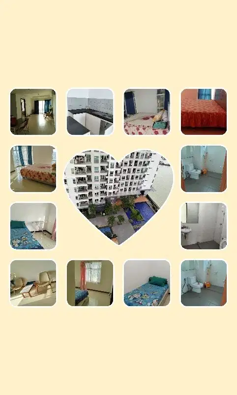 kondominium green bay dua kamar UK 82 tower j lepas tahunan