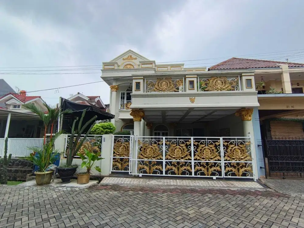 Dijual Murah rumah mewah Semi Furnish di Gardenia Villa Galaxy