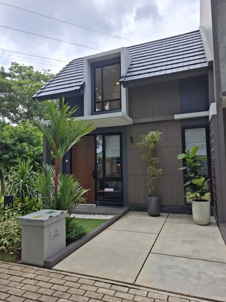 Rumah minimalis view pegunungan di Sentul City
