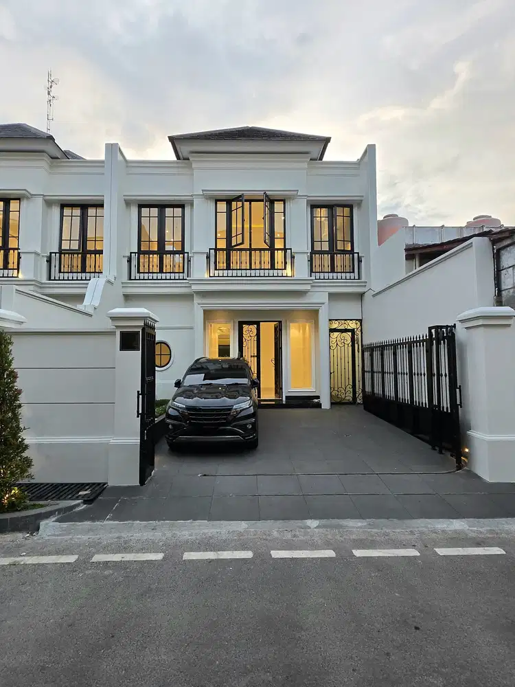 Dijual Rumah Baru American Classic Di Cempaka Putih Jakarta Pusat