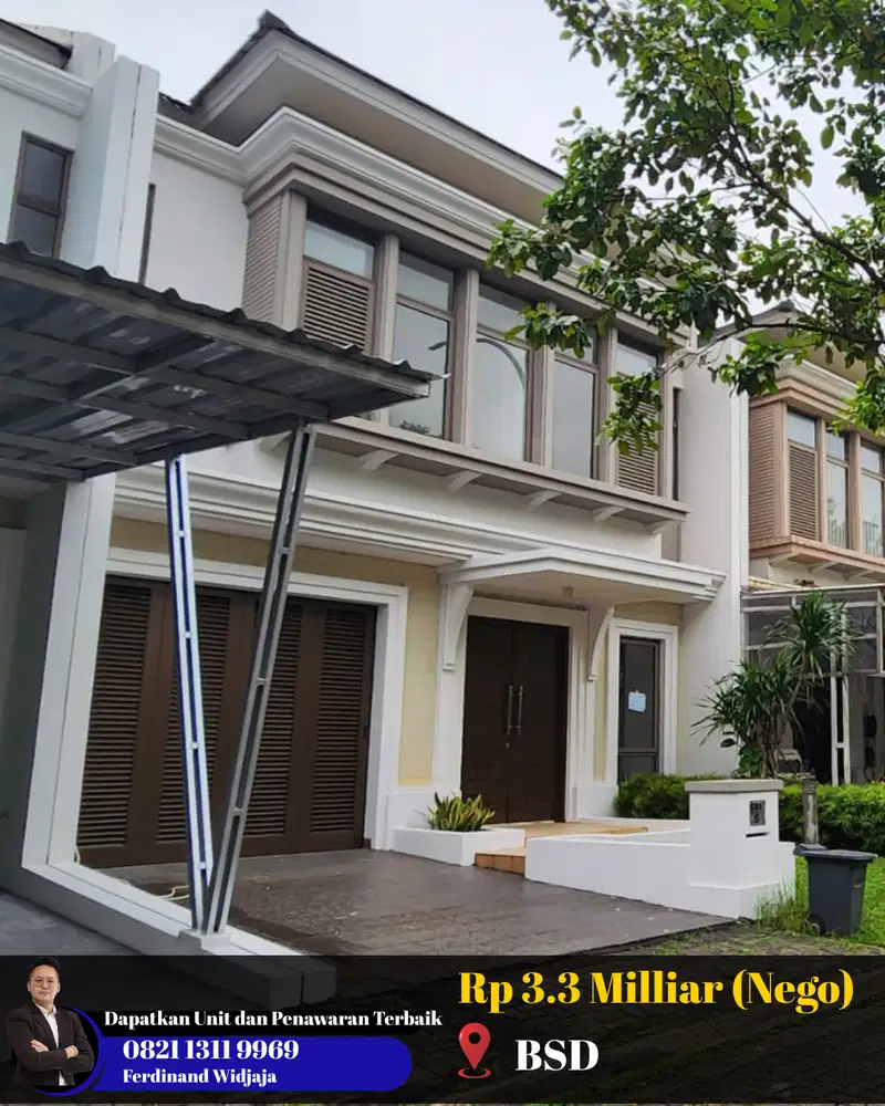 Rumah Murah Besar Luxmore BSD Tangerang Dekat AEON Mall dekat IPEKA