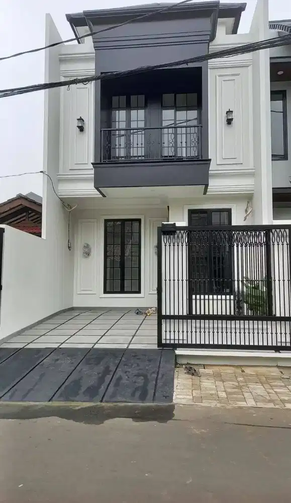 Rumah baru cantik 2.075 M BSD CITY GRIYA LOKA