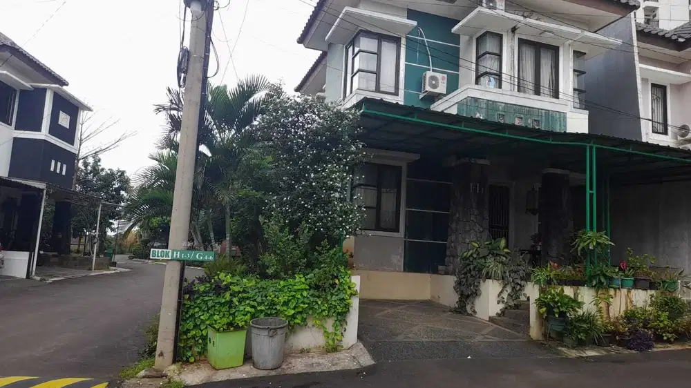 RUMAH DIJUAL SIAP HUNI DALAM KOMPLEK GREEN LOVINA CINERE