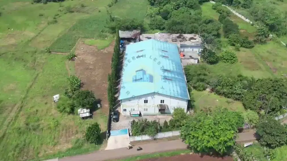 Gudang di Gunung Sindur, Bogor, Jawa Barat.
