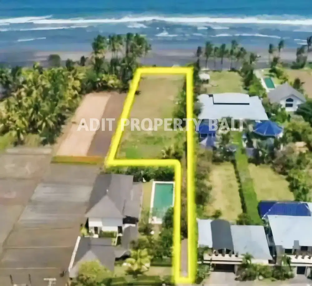 Tanah Beach Front Pantai Pasut kerambitan tabanan