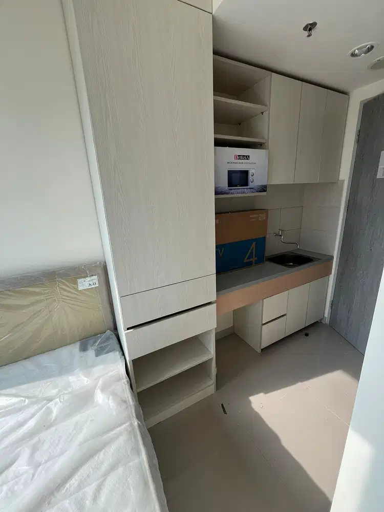 Disewakan Apartment Studio Osaka Riverview 14m2 PIK 2 Full Furnished