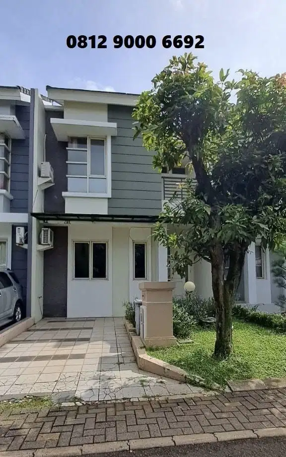 Jual Rumah Murah 2 Lantai Cluster Fluorite Gading Serpong Tangerang