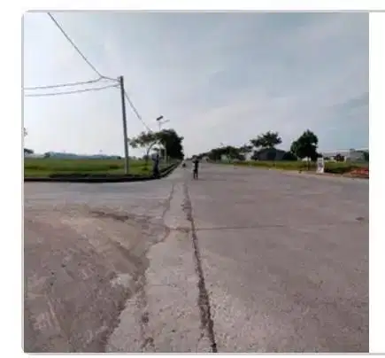 Dijual kavling hoek di Komplek Pergudangan Laksana 1, Tangerang