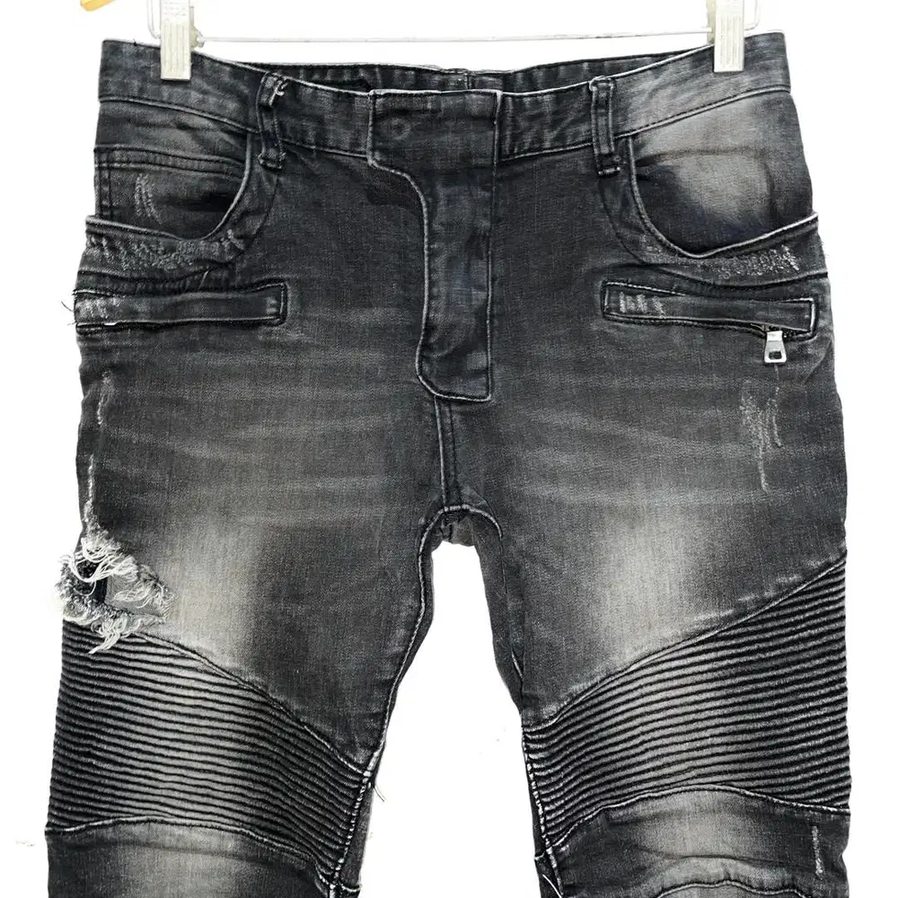 JMC Ripped Biker Jeans