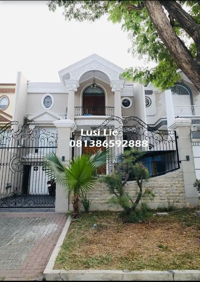 Rumah Pik Mediterania furnished bagus mewah,dekat muara karang