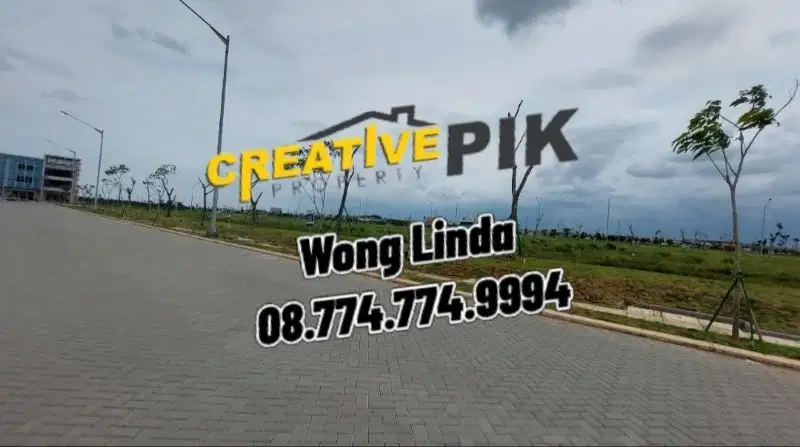 FOR SALE KAVLING KOMERSIL PIK 2 AVAILABLE GANDENG