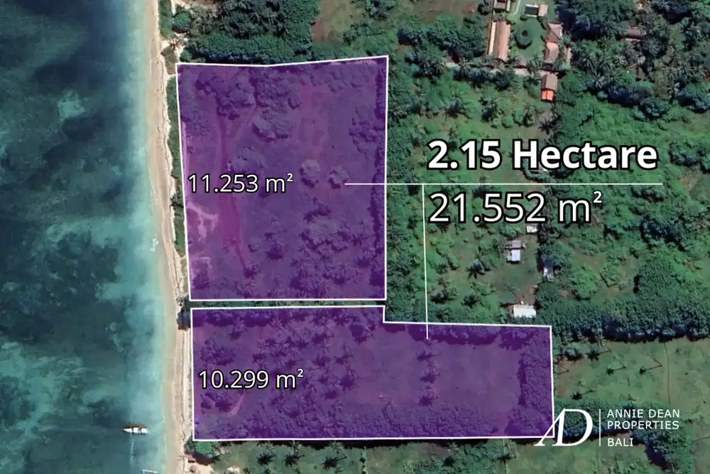 FREEHOLD A STUNNING BEACHFRONT IN GILI AIR (2.15 HA)