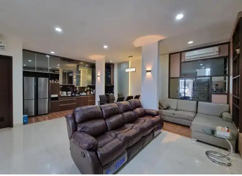 Rumah Golf Island Pik 3+1 kamar, Furnished rapi bagus