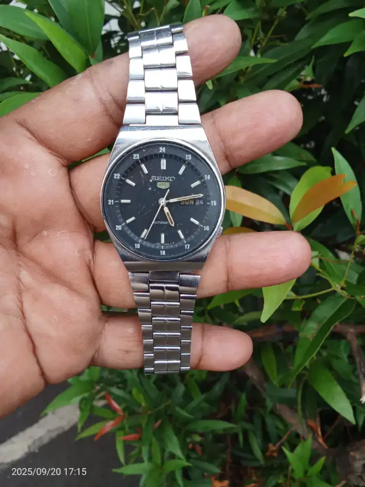 Jam Seiko 5 militery otomatis original mesin 6309 vintage