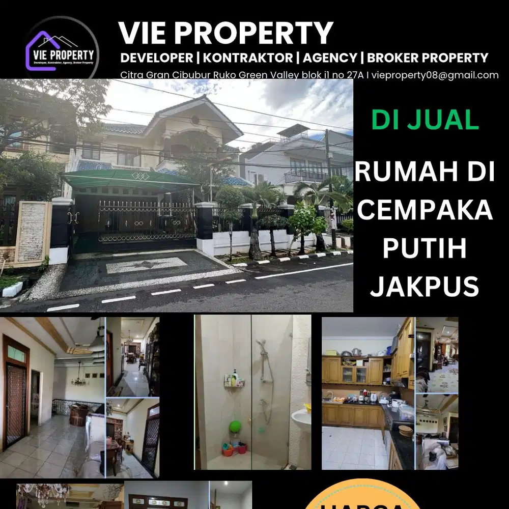 Dijual Cepat Rumah cantik siap huni cempaka putih