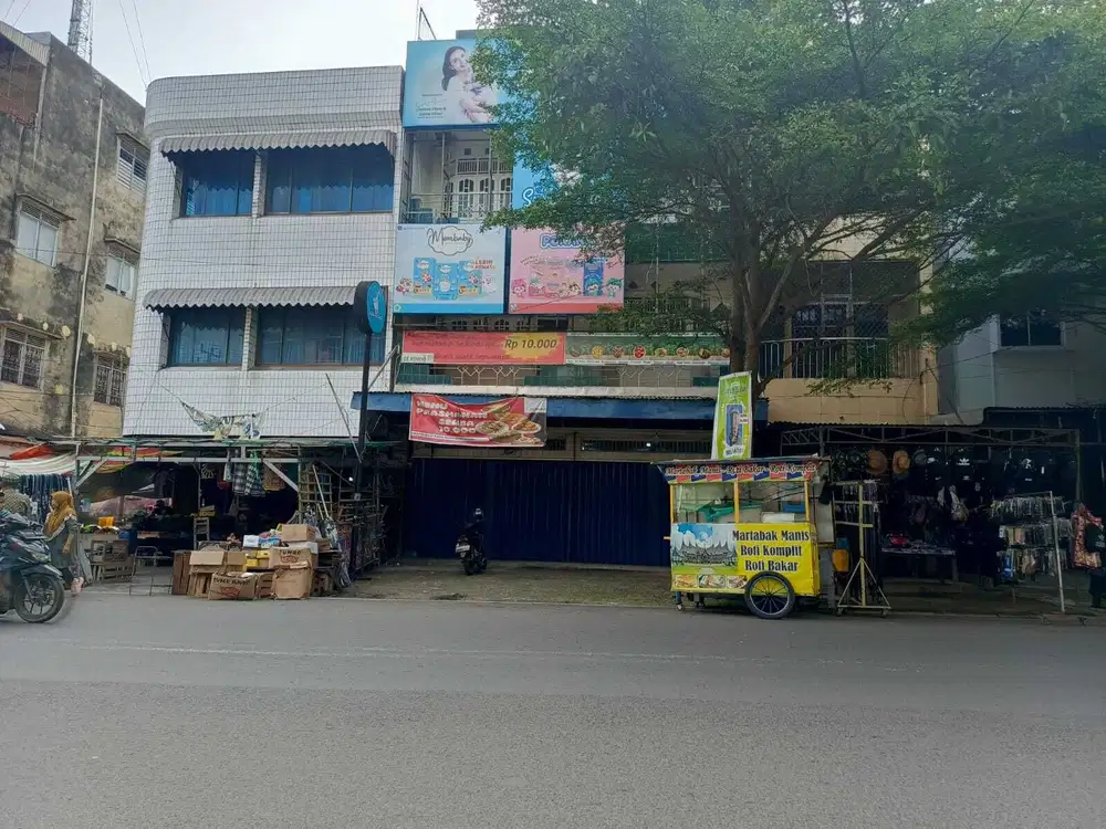 DIJUAL RUKO GANDENG PASAR PLAJU JALAN KAPTEN ABDULLAH PALEMBANG