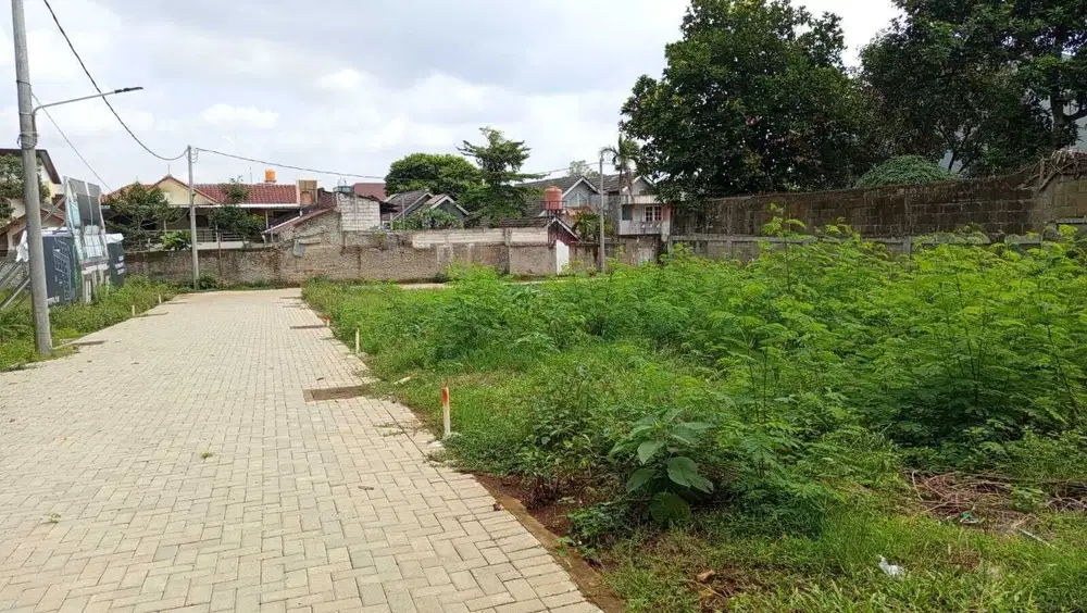 TANAH KAVLING DIJUAL DI CIRENDEU TANGSEL DALAM CLUSTER SIAP BANGUN