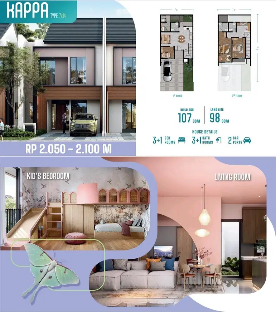 Rumah Mewah Murah Alam Sutera 2 Rasuna Kappa BSD Gading Serpong