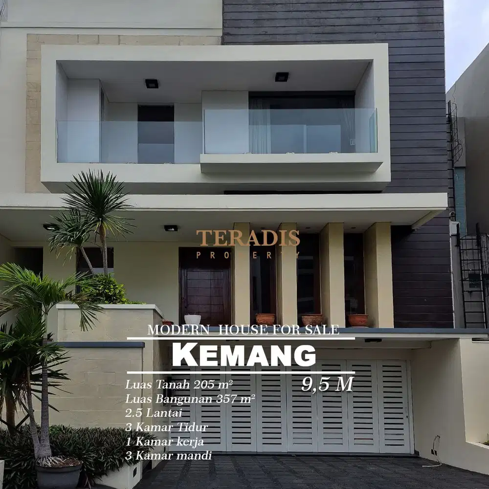 JUAL RUMAH MODERN DI DAERAH KEMANG