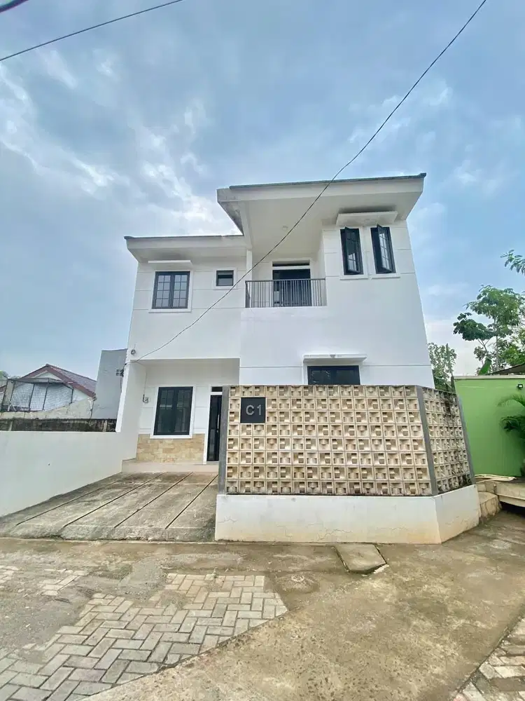 Rumah Modern 2 Lantai Siap Huni Di Dekat LRT Cibubur