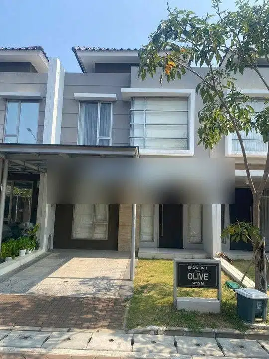 Sewa Rumah Murah Golf Island 2 Lantai Semi Furnish