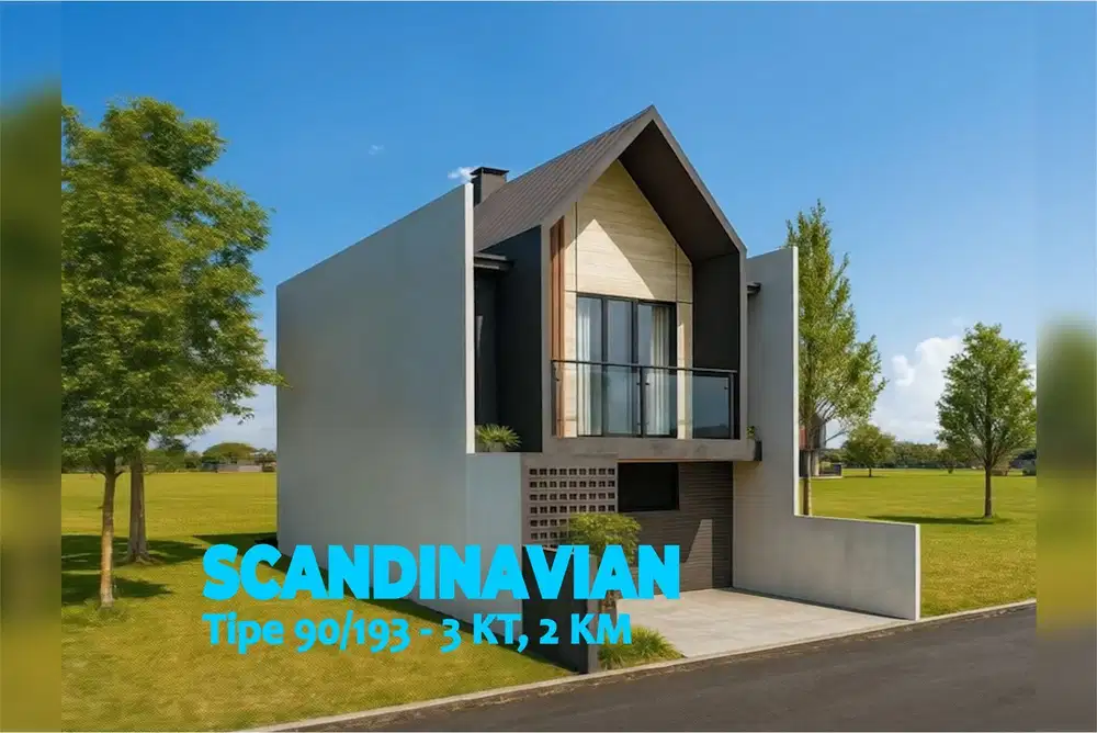 Rumah Scandinavian 2 Lt SHM Purbayan, Gentan