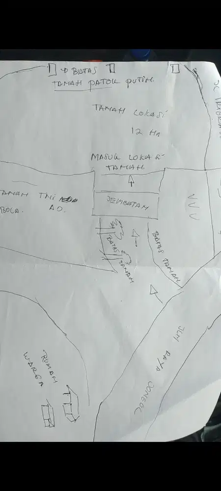 Tanah murah pinggir jalan jonggol bogor 12 hektar 500rb/mtr